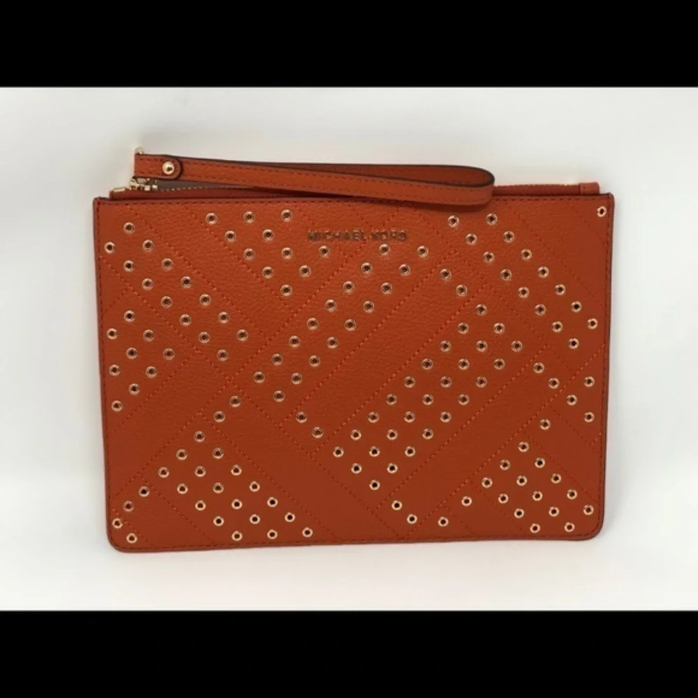 Michael kors jet set travel XL zip clutch wristlet - Picture 1 of 7